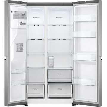 LG GSLV51PZXM Total No Frost Ψυγείο Ντουλάπα
